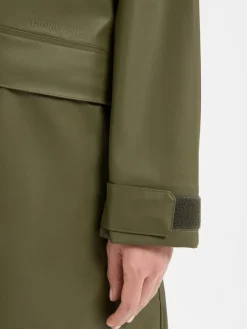 Didriksons Jacken & Westen*Damen Regenparka - Elly oliv uni