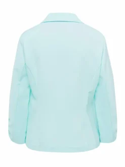 Frank Walder Blazer*Damen Reversblazer grün uni