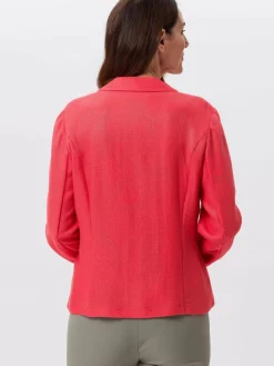 Frank Walder Blazer*Damen Reversblazer koralle rot uni