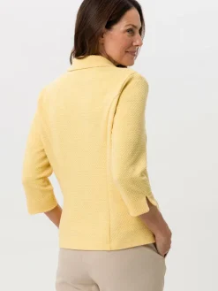 Frank Walder Blazer*Damen Reversblazer gelb uni