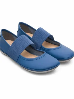 Camper Ballerinas*Damen Riemchenballerinas - Right blau uni