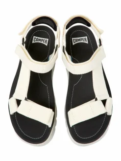 Camper Sandalen & Sandaletten*Damen Riemchensandalen - Oruga Up weiß uni