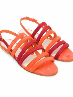 Camper Sandalen & Sandaletten*Damen Riemchensandalen - Twins orange uni