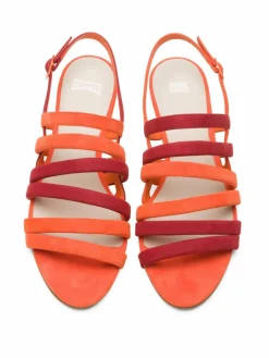 Camper Sandalen & Sandaletten*Damen Riemchensandalen - Twins orange uni