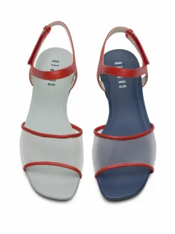 Camper Sandalen & Sandaletten*Damen Riemchensandalen - Twins rot uni