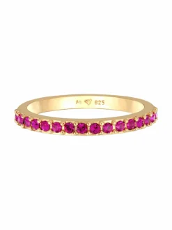 Elli Schmuck*Damen Ring pink uni