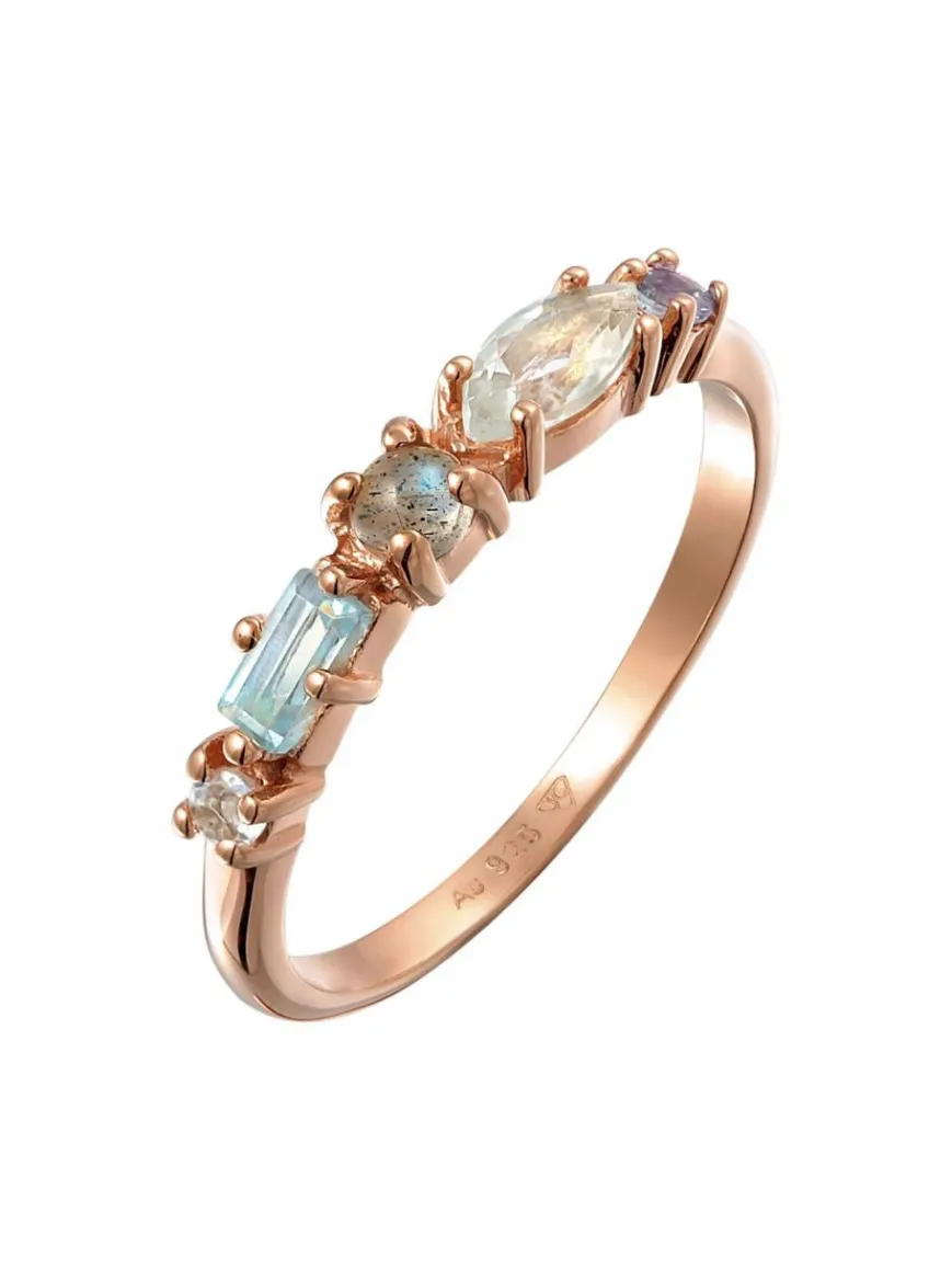 Elli PREMIUM Schmuck*Damen Ring roségold uni