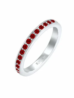 Elli Schmuck*Damen Ring rot uni