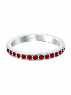 Elli Schmuck*Damen Ring rot uni