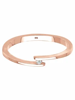 Elli Diamonds Schmuck*Damen Ring roségold uni