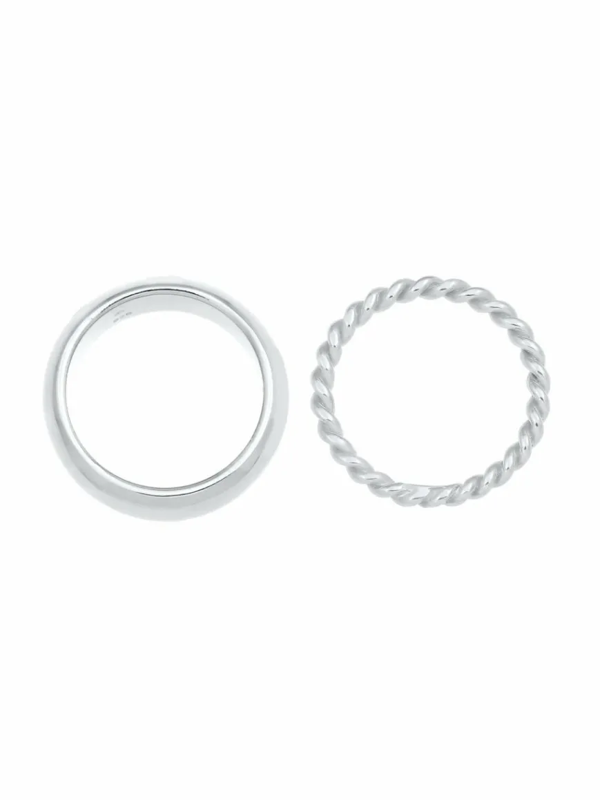 Elli PREMIUM Schmuck*Damen Ring silber uni