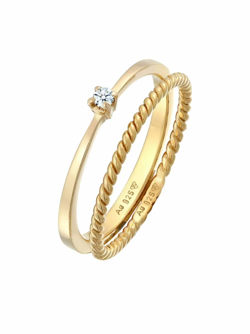 Elli Diamonds Schmuck*Damen Ring gold uni