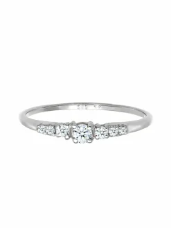Elli Diamonds Schmuck*Damen Ring silber uni