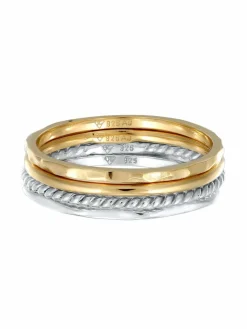 Elli Schmuck*Damen Ring mehrfarbig uni