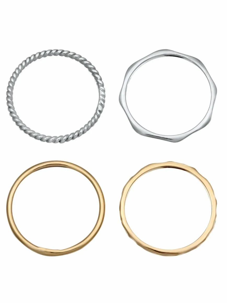 Elli Schmuck*Damen Ring mehrfarbig uni