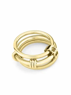 Liebeskind Berlin Schmuck*Damen Ring gold uni