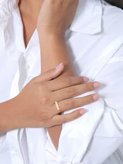 Elli Schmuck*Damen Ring roségold uni