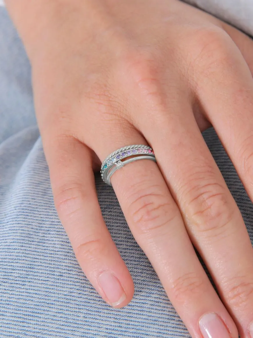 Elli Schmuck*Damen Ring silber uni