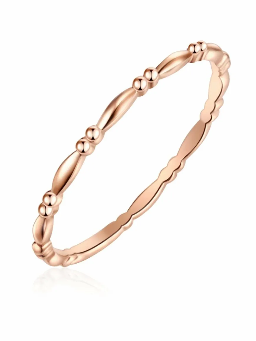 Glanzstücke München Schmuck*Damen Ring roségold uni