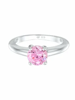 Elli Schmuck*Damen Ring pink uni