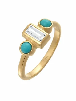 Elli PREMIUM Schmuck*Damen Ring gold uni