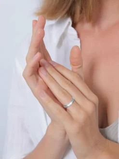 Elli PREMIUM Schmuck*Damen Ring silber uni