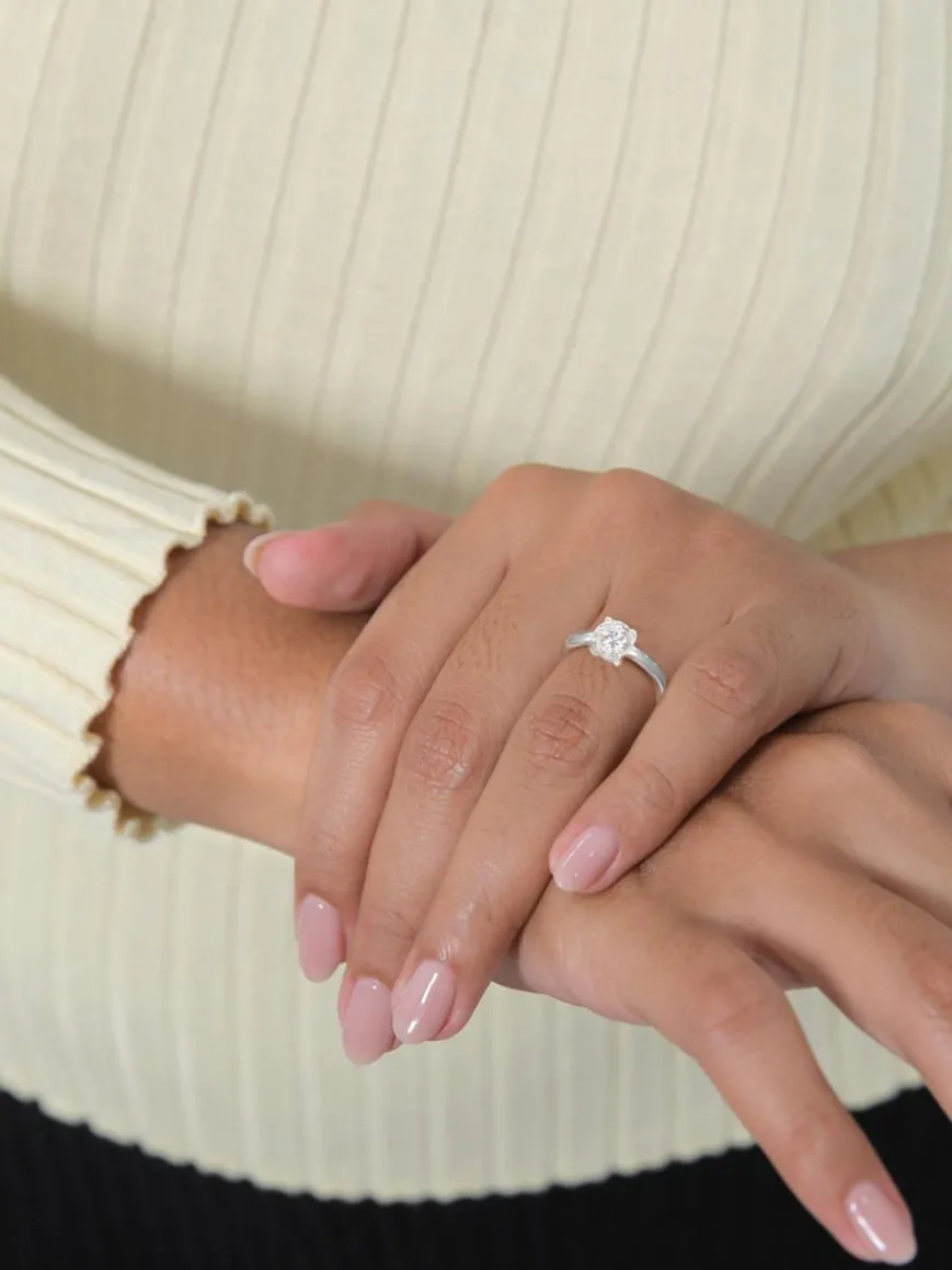 Elli Schmuck*Damen Ring silber uni