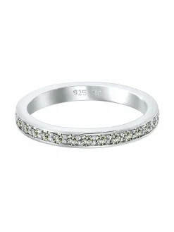 Elli Schmuck*Damen Ring grau uni