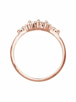 Elli PREMIUM Schmuck*Damen Ring roségold uni