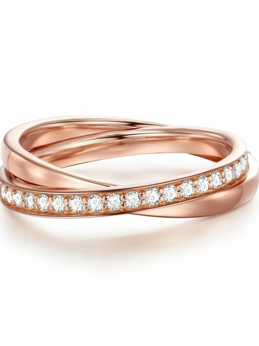 Glanzstücke München Schmuck*Damen Ring roségold uni