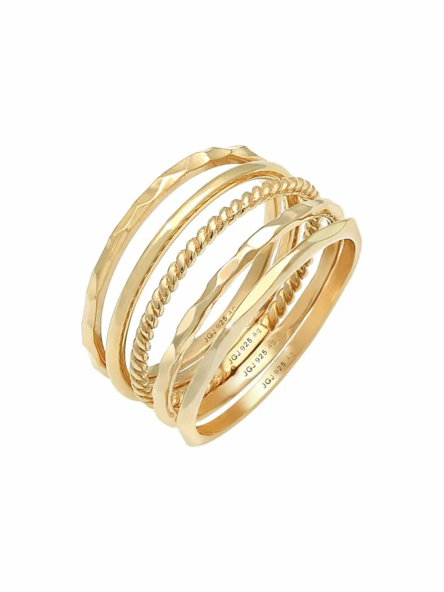 Elli Schmuck*Damen Ring gold uni