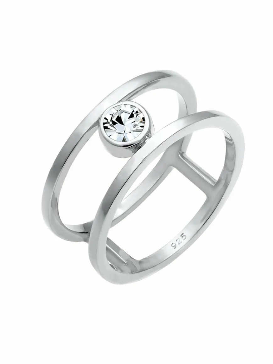 Elli PREMIUM Schmuck*Damen Ring silber uni