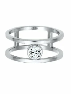 Elli PREMIUM Schmuck*Damen Ring silber uni