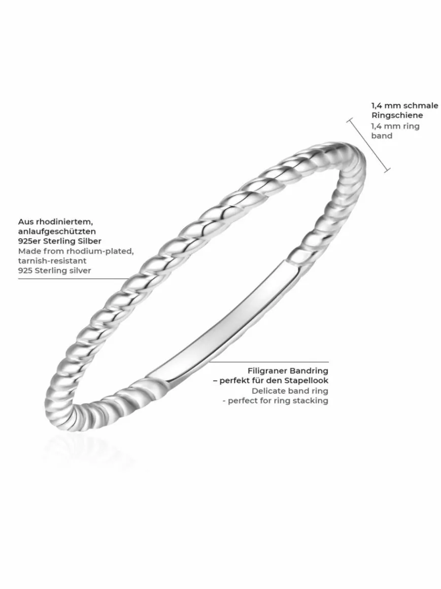 Glanzstücke München Schmuck*Damen Ring silber uni