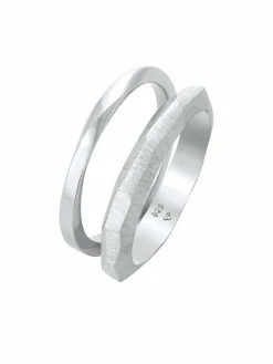 Elli PREMIUM Schmuck*Damen Ring silber uni
