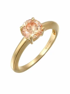 Elli Schmuck*Damen Ring orange uni