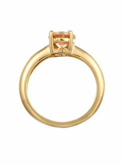Elli Schmuck*Damen Ring orange uni