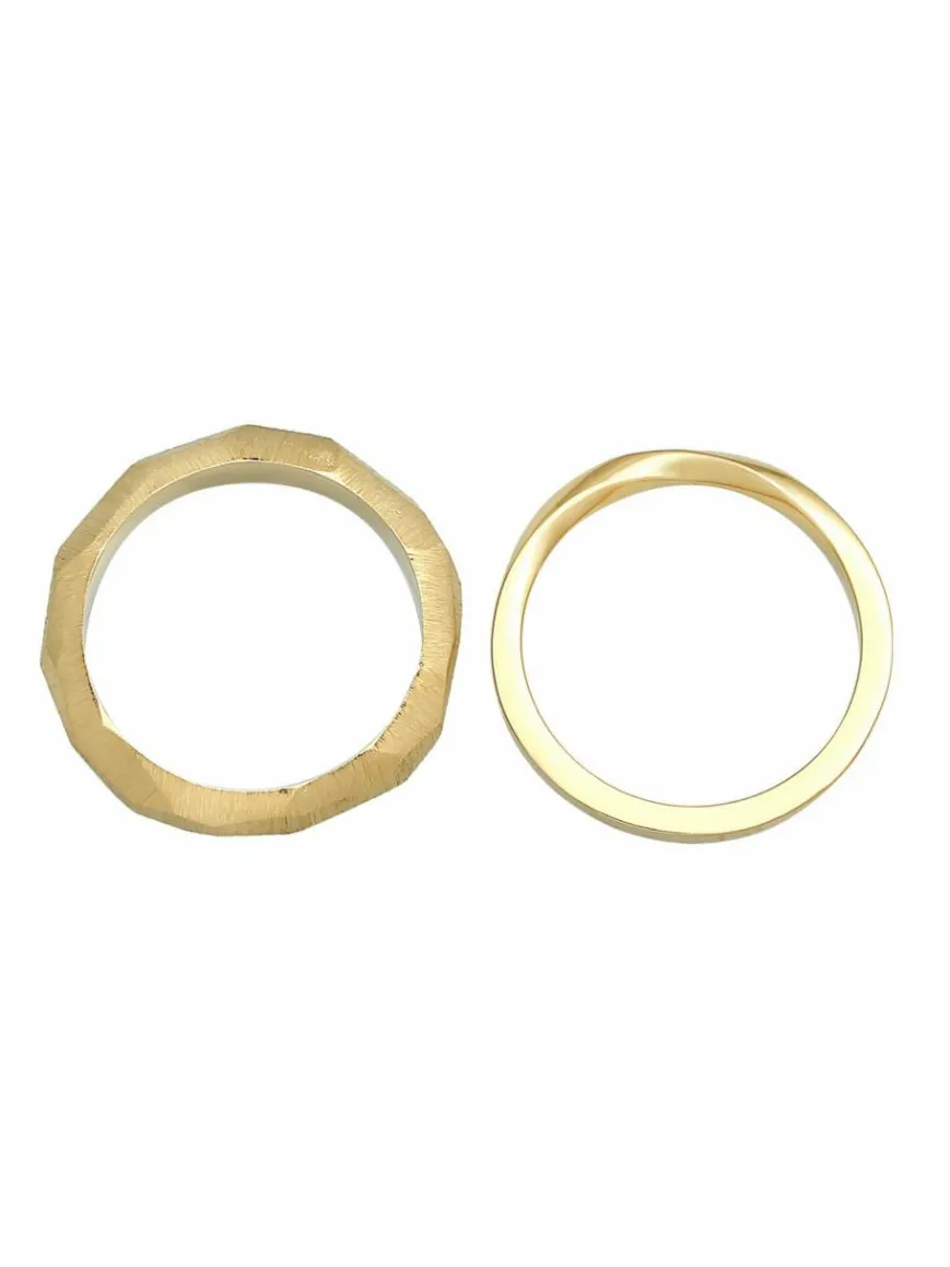 Elli PREMIUM Schmuck*Damen Ring gold uni