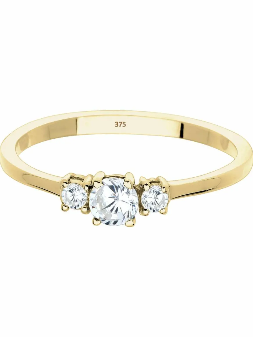 Elli PREMIUM Schmuck*Damen Ring gold uni