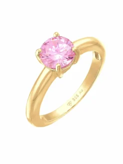 Elli Schmuck*Damen Ring rosa uni
