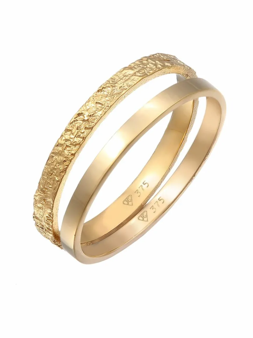 Elli PREMIUM Schmuck*Damen Ring gold uni