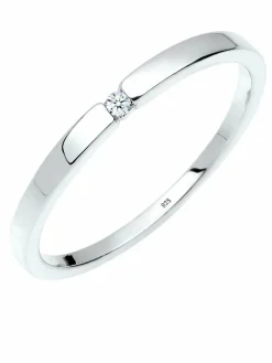 Elli Diamonds Schmuck*Damen Ring silber uni