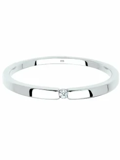 Elli Diamonds Schmuck*Damen Ring silber uni