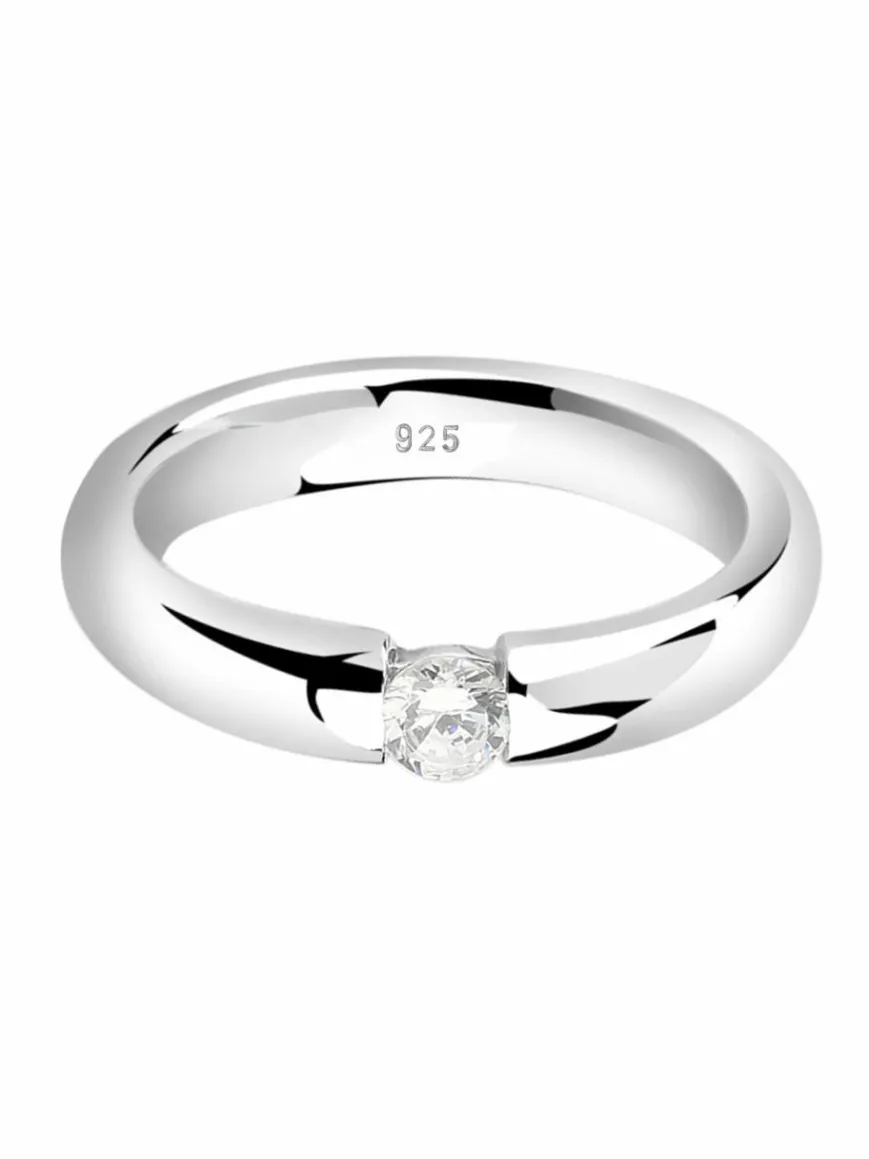 Nenalina Schmuck*Damen Ring silber uni