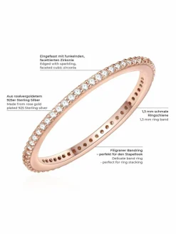 Glanzstücke München Schmuck*Damen Ring roségold uni