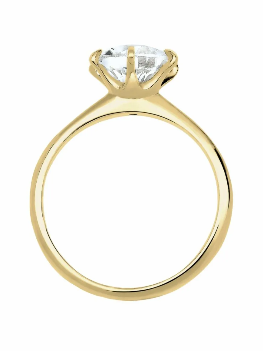 Elli PREMIUM Schmuck*Damen Ring gold uni