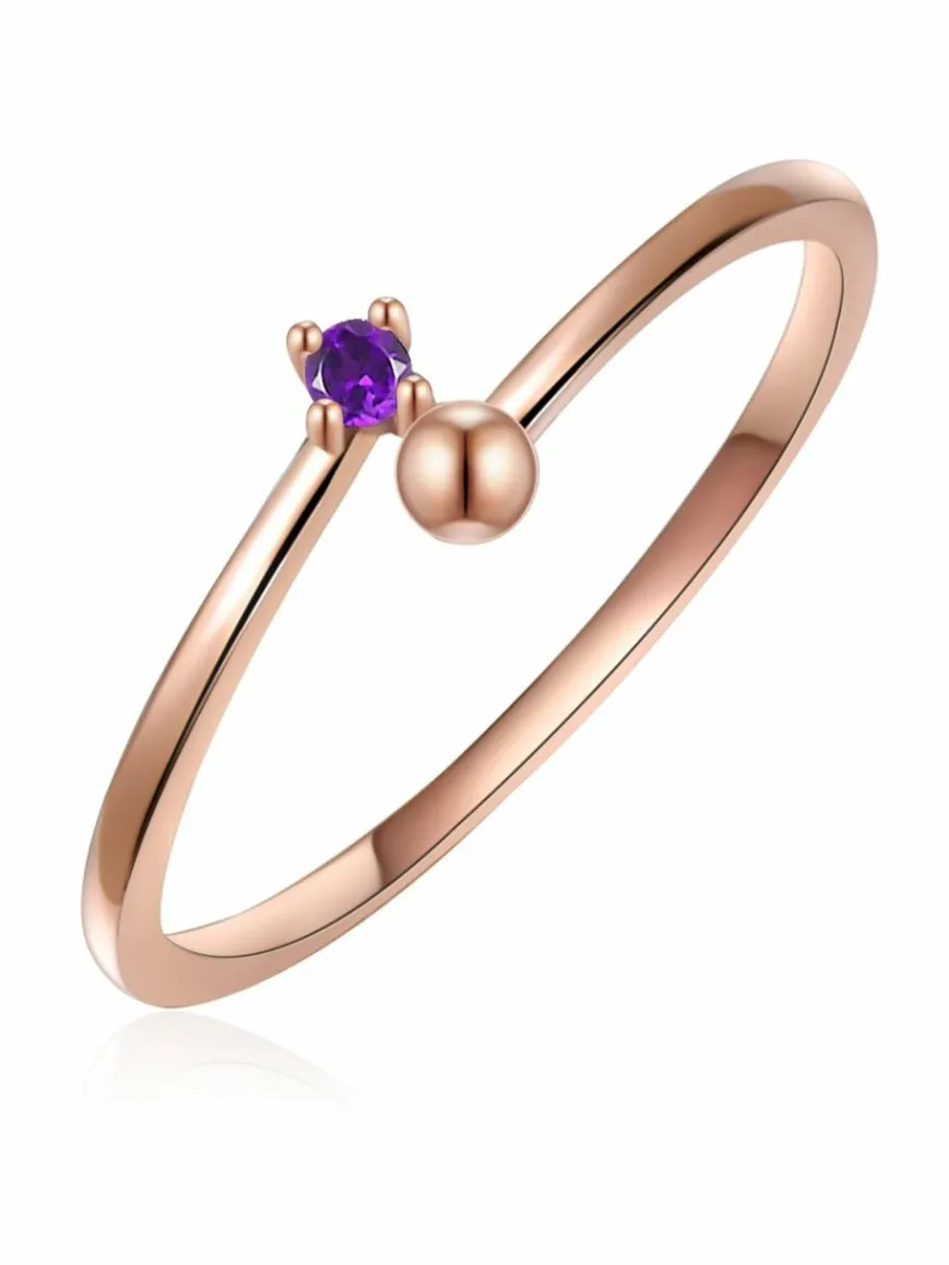 Glanzstücke München Schmuck*Damen Ring roségold uni