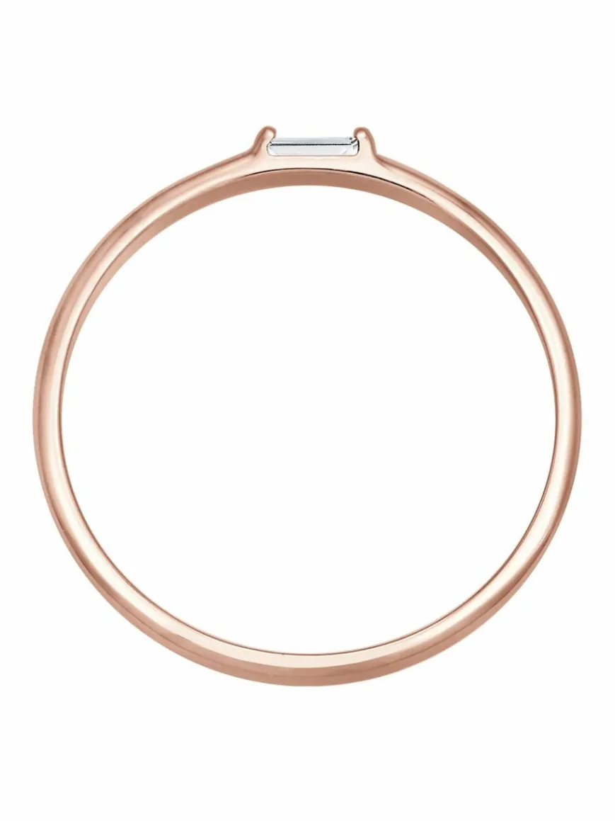 Elli PREMIUM Schmuck*Damen Ring roségold uni