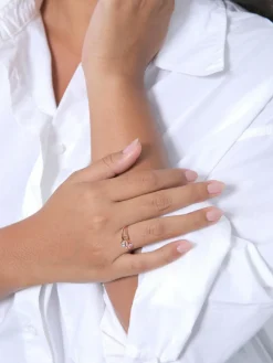 Elli Schmuck*Damen Ring roségold uni