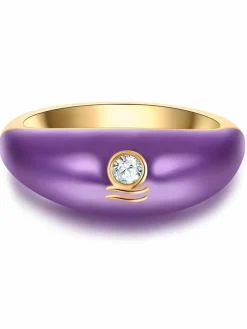 Glanzstücke München Schmuck*Damen Ring - Sternzeichen Waage gold uni
